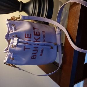 Lilac bucket purse
